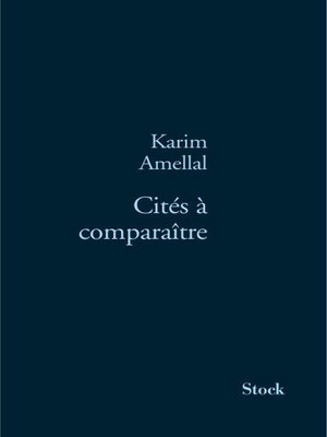 cover image of Cités à comparaître
